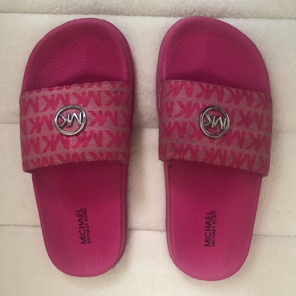 💖 Michael Kors kids slippers 💖 - Picture 1 of 2